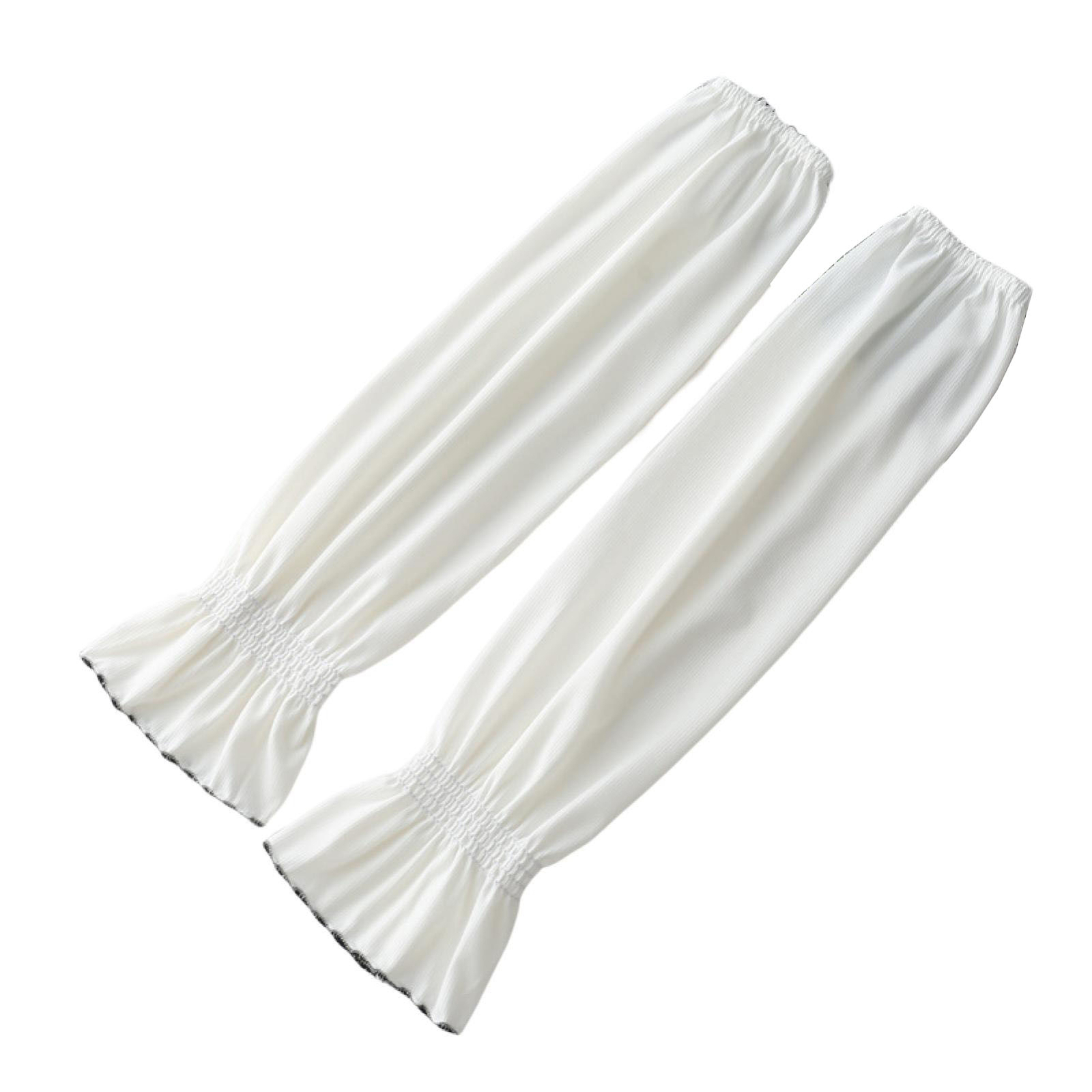 1 Pair Driving Arm Sleeves Ice Silk Cool Summer Antiuv Loose Arm