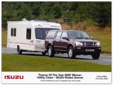 ISUZU Rodeo Denver Towcar of the Year 2005. Press Release Photo