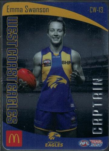 2020 AFL TEAMCOACH WOMENS CAPTAIN CARDS; Individual Card Sale. - Bild 14 von 15