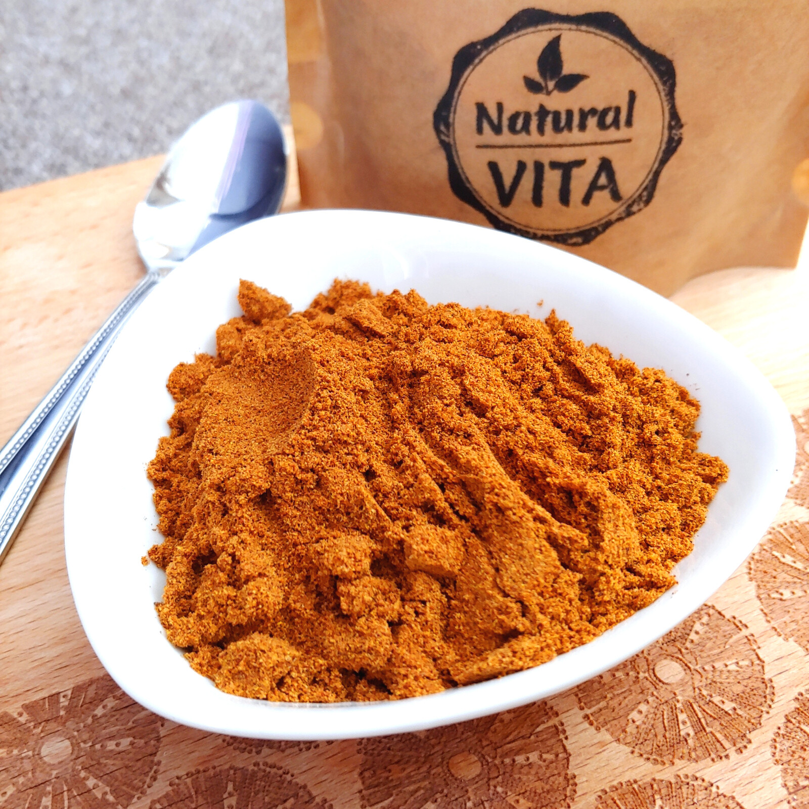 Pure Rosehip Powder- Natural Vitamin C, Fibre , 200g Naturalvita