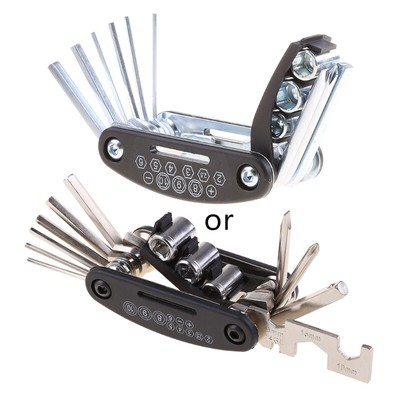 13Pcs Motorcycle Repair Multifunctional Folding Screwdriver