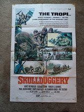 SKULLDUGGERY (1970) - Original  One-Sheet - Burt Reynolds, Susan Clark