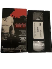 Lock Up (1989), VHS Movie, International Video Ent. IVE (1989), Stallone flop