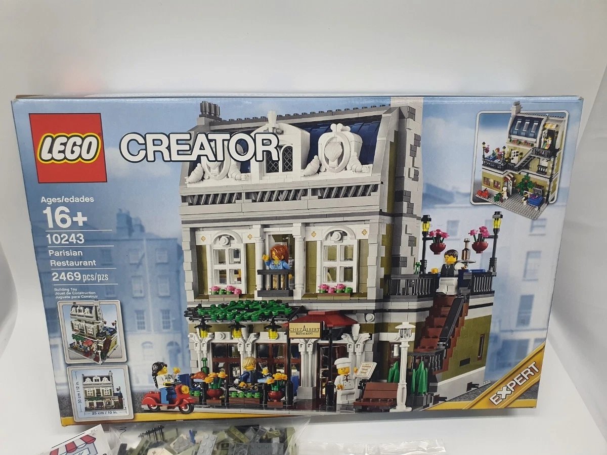 LEGO Creator Expert Parisian Restaurant 10243 100 Complete