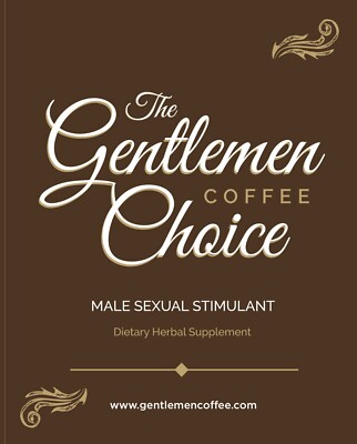 The Gentlemen Choice Coffee For Men 10- 17g each pack. Free Shipping !!!