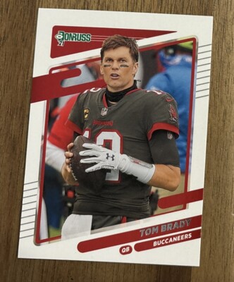 Tom Brady - 2021 Panini Donruss #1   Photo Variation    Tampa Bay Buccaneers E75