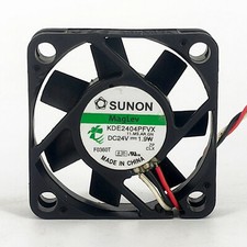 SUNON KDE2404PFVX 4010 40 40 10mm DC 24V 1.9W 4cm 3-wire Cooling Fan