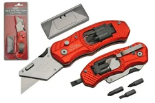 4” Utility Knife Box Cutter Multifunctional Tool With Screwbits – Free Shipping!