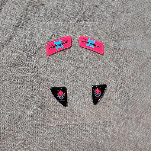 1Pack Glass Mouse Skates Glide Feet Pads Mouse Feet Sticker For Viper Ultimate