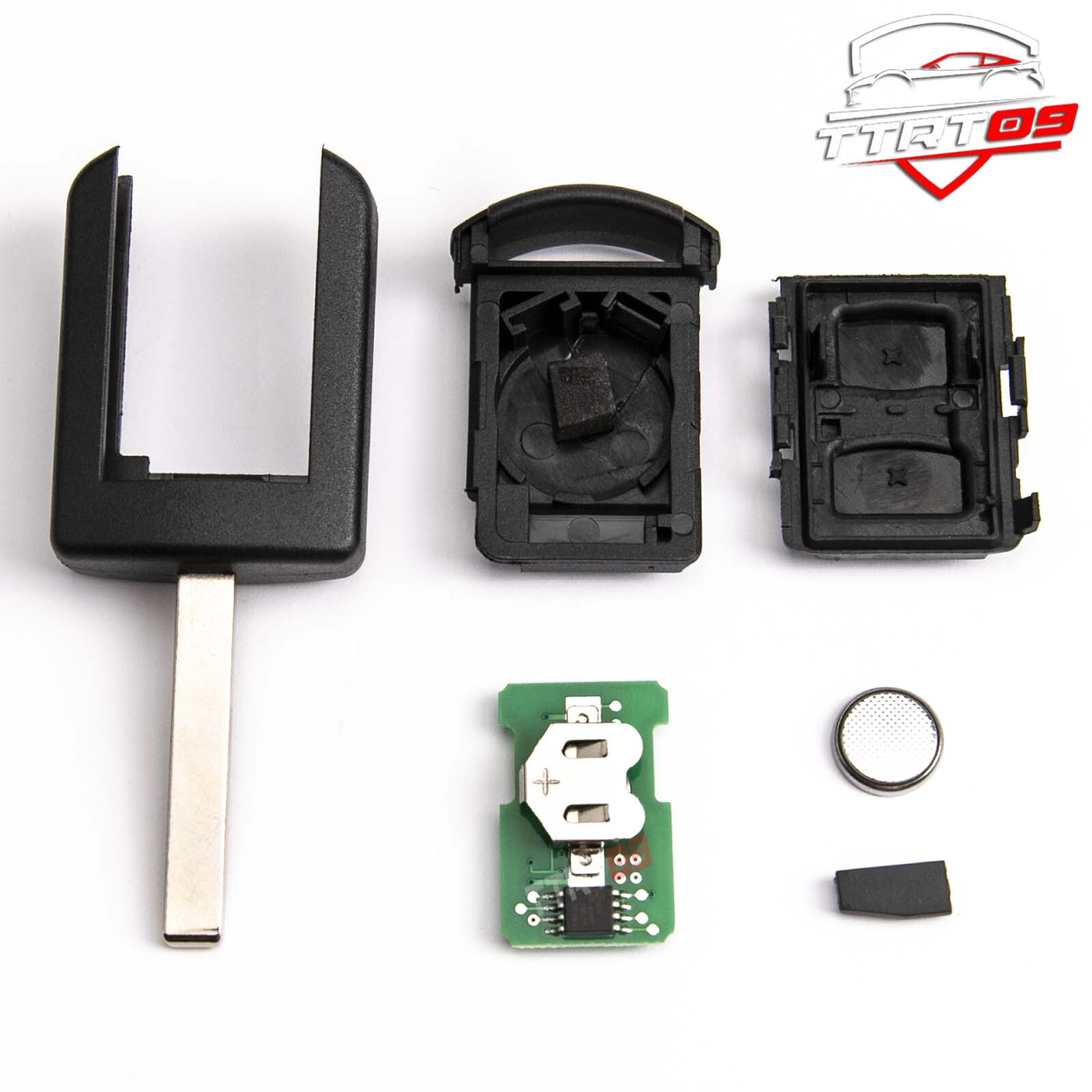 Alloggiamento Chiave 3 Tasti Adatto Per Opel Corsa C Combo Tigra Meriva - Foto 13