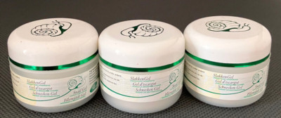 Schnecken Gel 3 x 50 ml Snailgel Hauterneuerung Narben Akne Dehnungsstreifen