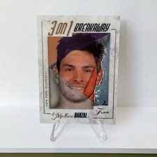 Fleer 2025-26 Flair Mathew Barzal 3 on 1 Breakaway BW-12 Islanders NHL