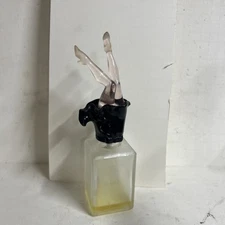 Vintage Perfume Spray Bottle Ultima II Head Over Heels Frosted Glass Acrylic Lid