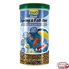 Pond Fish Food Spring Fall Diet Wheat Germ Koi Goldfish Nutritional Soft Sticks