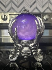Martha Stewart Halloween Purple Crystal Ball ...