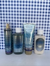 4X  Bath  Body Works  SEA ISLAND SHORE  BODY WASH, LOTION, CREAM, MIST