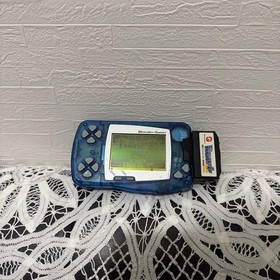 WonderSwan Clear Blue Console With Game Cartridge Sw-001