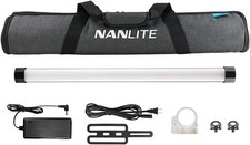 NEW NANLITE Pavotube II 15X 60cm/2 feet RGBWW LED Tube Video 1 Light Kit - 401