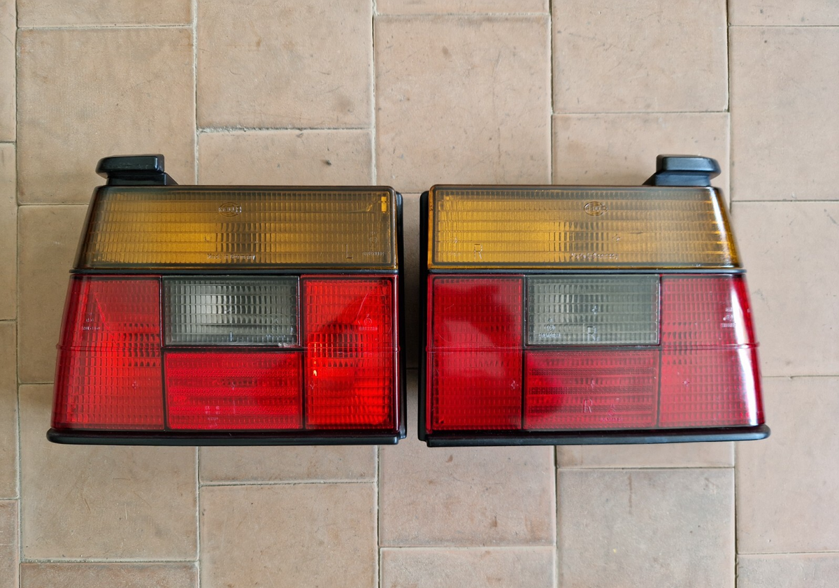Volkswagen JETTA MK2 Hella Smoked Red Tail Lights SET | eBay