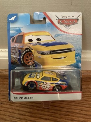 Mattel Disney Pixar Cars Bruce Miller #64 RPM Diecast Metal Car 2018 ...