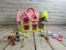 ELC Happyland Treehouse Cottage Farm Girls  Cat Bunny Rabbit Squirrel Furniture