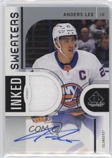 2024-25 Upper Deck SP Game Used Inked Sweaters 6/35 Anders Lee #IS-AL Auto 1s7i