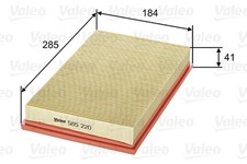 Luftfilter VALEO 585220 Filtereinsatz für OPEL VOLVO VECTRA CALIBRA CC C89 760 2