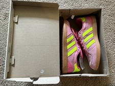 Adidas Breaknet Sleek Pink Yellow Gum Casual Shoes Women  s Size 6