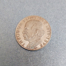 [2] FRG - 5 Deutsche Mark - Theodor Fontane 1969 G