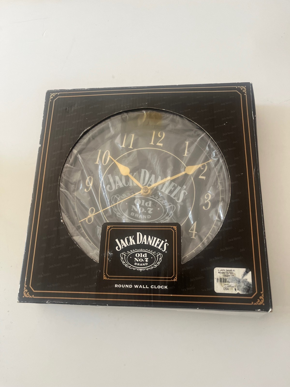 Rare Jack Daniels Old No. 7 2002 Hanging Wall Clock NIB