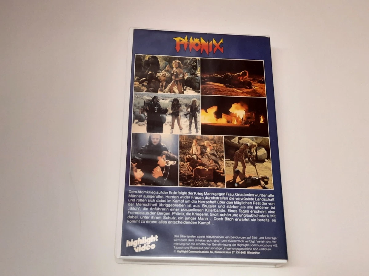 Phönix - The Warrior 1988 VHS German PAL Highlight Video Großbox Robert Hayes