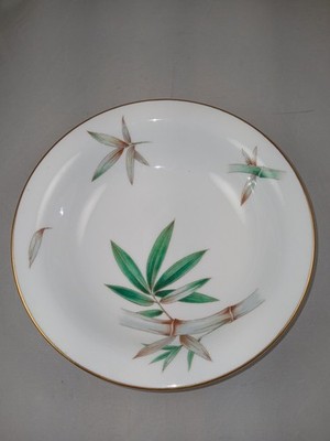 Noritake China Canton Bamboo Design 5027 Round Soup  Salad Bowls 7 1/2  Japan