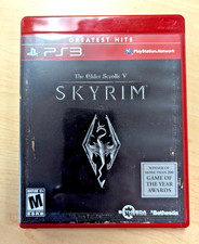 The Elder Scrolls V: Skyrim (PlayStation 3, 2011) Complete in Box w/Manual