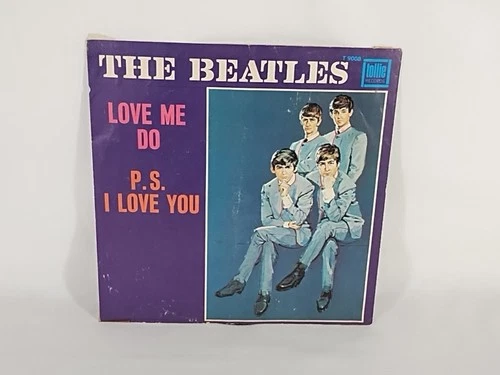 The Beatles - Love Me Do / P.S. I Love You - 7" Vinyl - T-9008 - Used