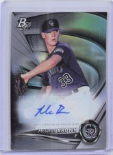 2022 Bowman Platinum-Top Prospect Autograph #TOP-36-McCade Brown Auto