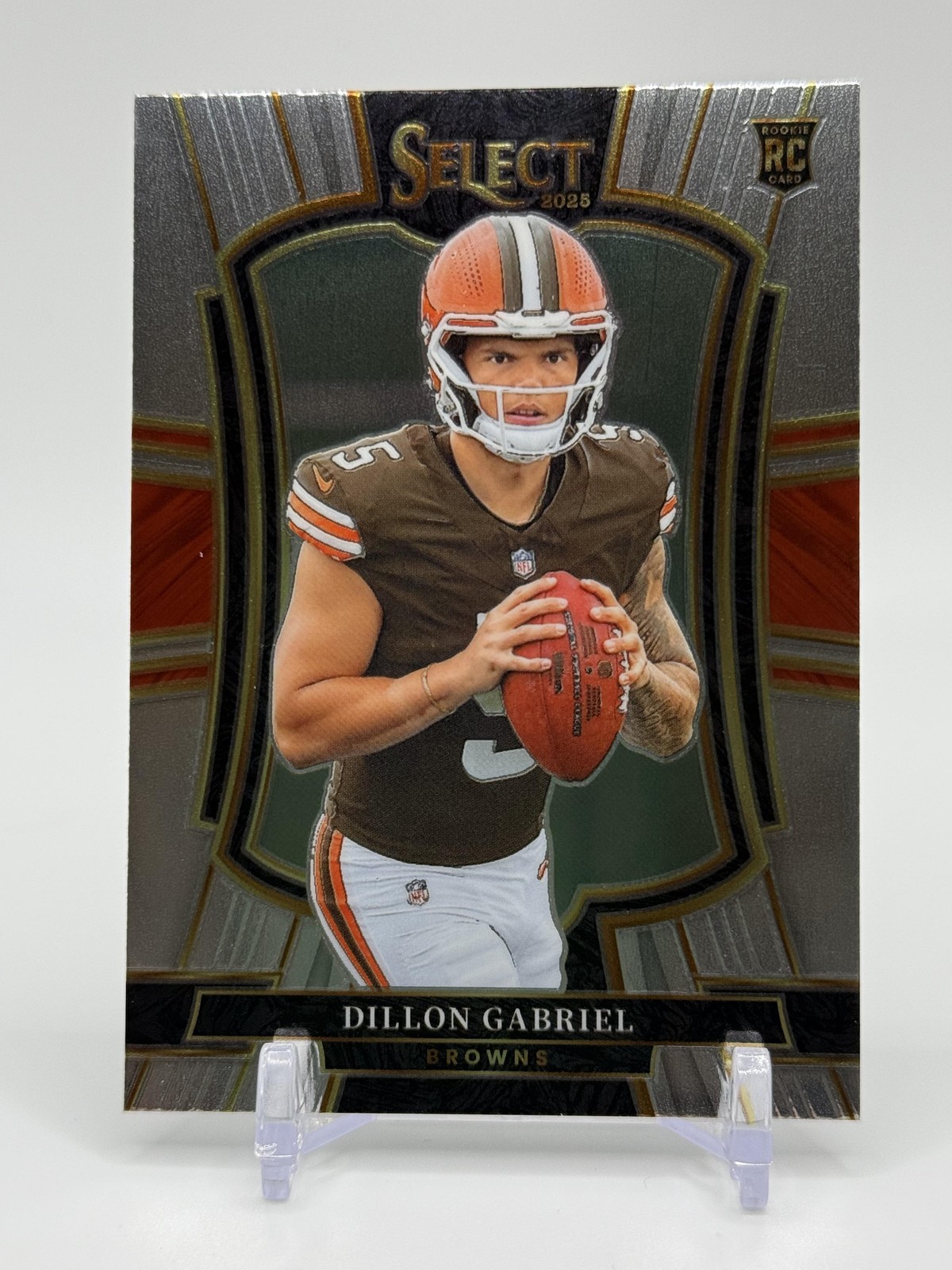 2025 Panini Select #154 Dillon Gabriel Premier Level Base Cleveland Browns