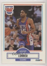 1990-91 Fleer Lester Conner #119 9gr