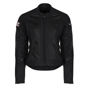MotoGirl Jodie Summer Motorcycle Jacket Ladies Womens Black