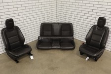 2010 Chevy Camaro Ss Black Leather Bucket Power Heated Seat Set Tested See Photo