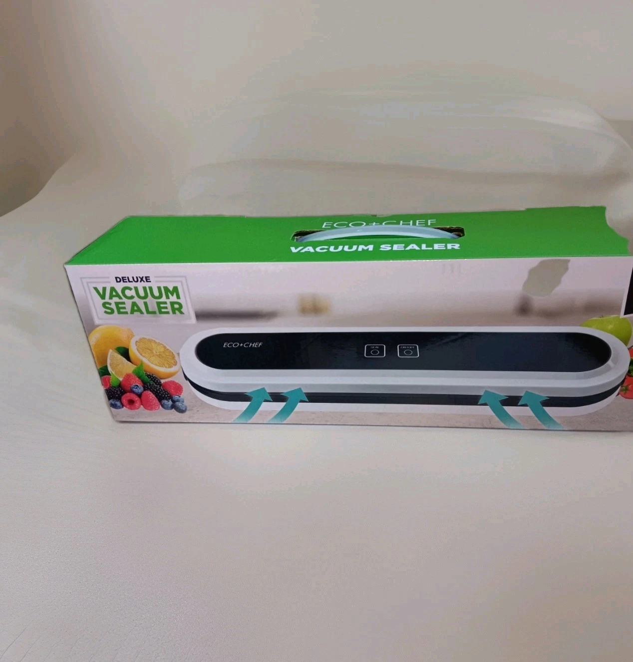 Eco Chef Deluxe Vacuum Sealer Machine Food Saver Preservation Storage NEW