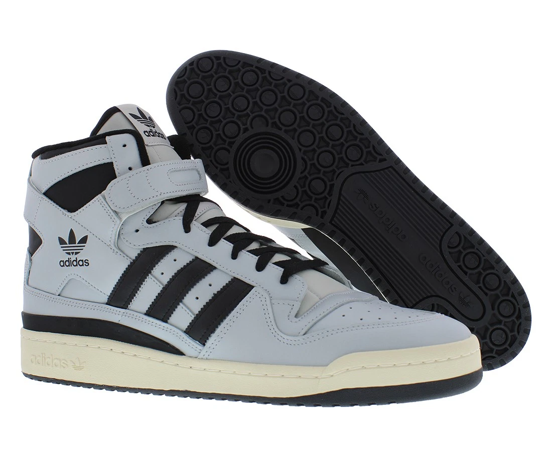 adidas Forum 84 High Silver Black | eBay