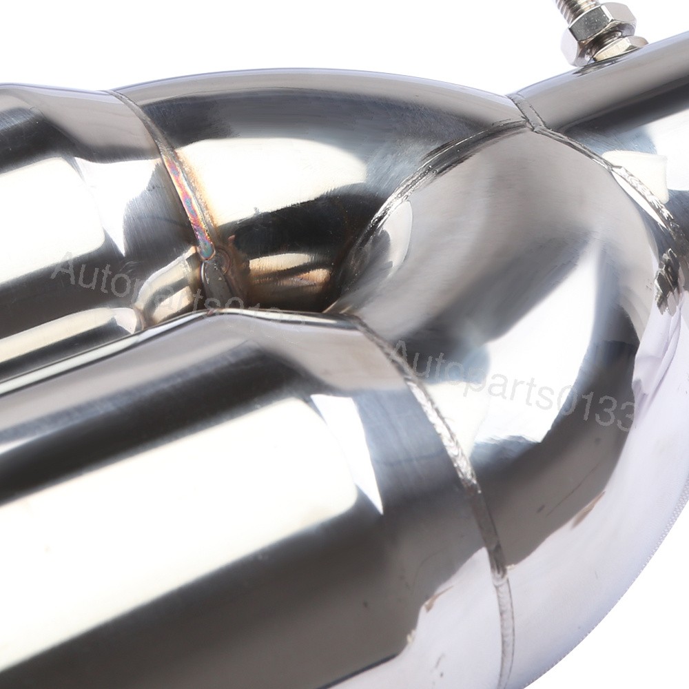 Rear Car Dual Exhaust Muffler Tip Tail Pipe Steel For Maserati Ghibli Sedan