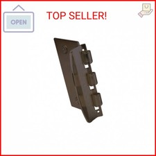 Prime-Line U 10321 Flip Action Door Lock Reversible Bronze Privacy Lock with A