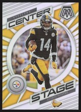 2023 Panini Mosaic #CS-GP George Pickens Center Stage Silver