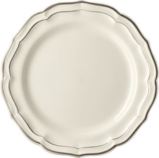 Gien Filet Taupe Dinner Plate