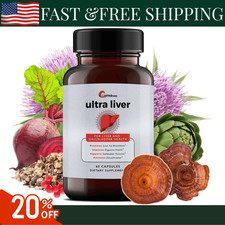 UpWellness Ultra Liver Supplement for Liver Health and Gallbladder Support