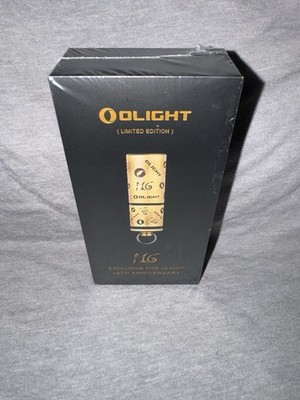 Olight i16 Brass Limited Edition Keychain Flashlight 16th