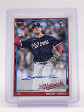 BRADY HOUSE 2026 TOPPS SERIES 1 1991 ROOKIE AUTO #91A-HOU NATIONALS Q2098