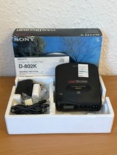 Sony Car Discman D-802K CD Compact Player Vintage Japan Mint Condition - Boxed