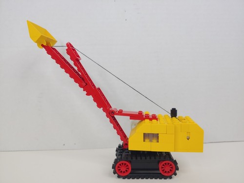 LEGO Truck with Excavator 383/730 LEGOLAND Construction 100% Complete Vintage - Picture 10 of 13